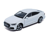 AUDI A7, LIGHT, SOUND AND STEERING FRONT WHEELS / WHITE
