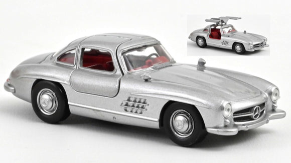 MERCEDES 300 SL 1954 GREY METALLIC JET-CAR
