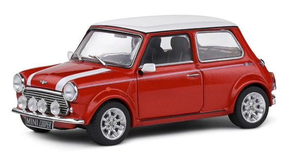 MINI COOPER S 1997 RED/WHITE