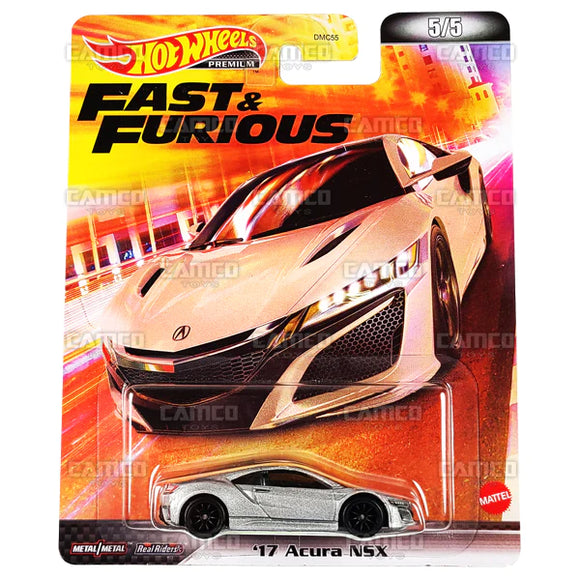 Fast and Furious 2017 Acura NSX, silver