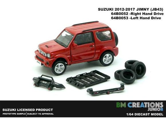 SUZUKI JIMNY JB43 1998 RHD RED