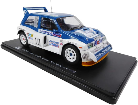 MG - METRO 6R4 MOBIL N 10 RALLY RAC GB 1985 T.POND - R.ARTHUR