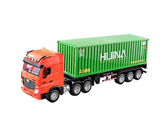 HUINA 2.4G 9CH RC CONTAINER TRUCK 1:18