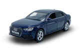 AUDI A4L, LIGHT, SOUND AND STEERING FRONT WHEELS / BLUE