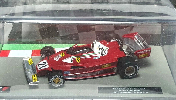 F1 312T2 N 21 CANADA GP 1977 GILLES VILLENEUVE