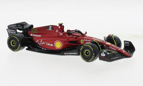 Ferrari F1-75, No.55, scuderia Ferrari, formula 1, C.Sainz Jr., 2022